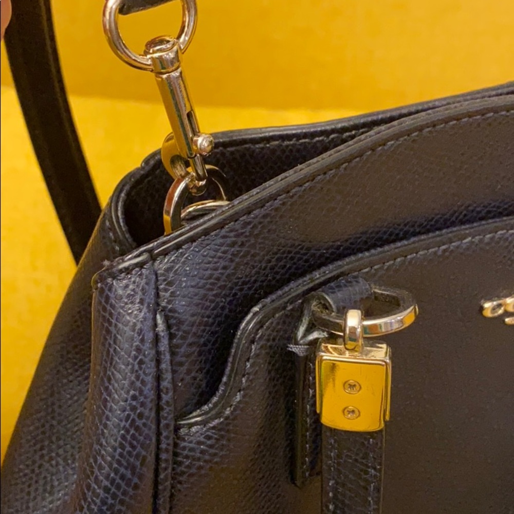 Coach Navy Blue Satchel / Crossbody bag - Picture 8 of 8